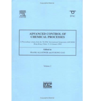 Advanced Control of Chemical Processes