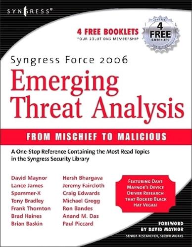 Syngress Force Emerging Threat Analysis
