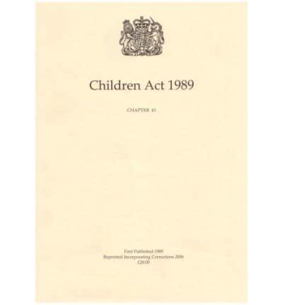 Children Act 1989. Chapter 41