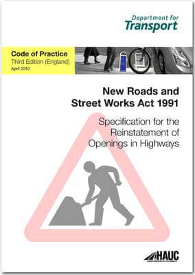 New Roads and Street Works Act 1991