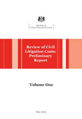 Review of Civil Litigation Costs