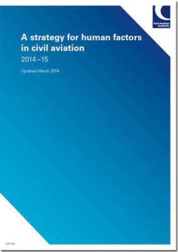 A Strategy for Human Factors in Civil Aviation 2014-15