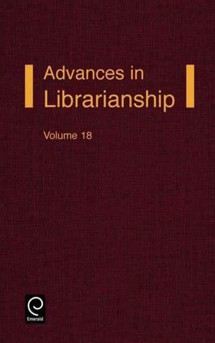 Advances in Librarianship