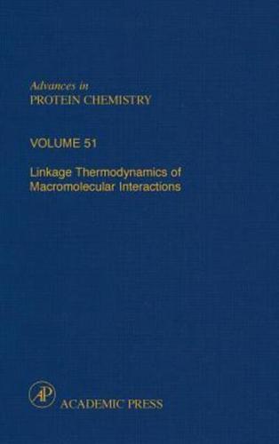 Linkage Thermodynamics of Macromolecular Interactions