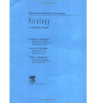 Instructor's Manual to Accompany Virology
