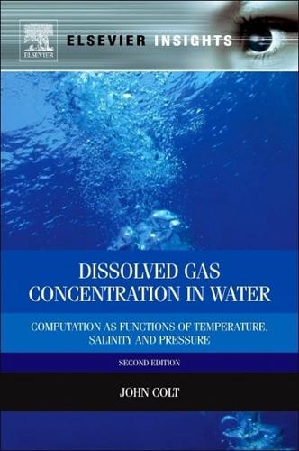 Dissolved Gas Concentration in Water: Computation as Functions of Temperature, Salinity and Pressure