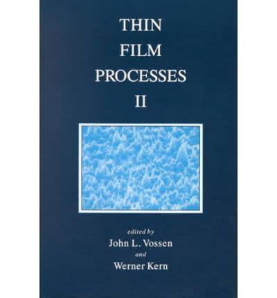 Thin Film Processes II