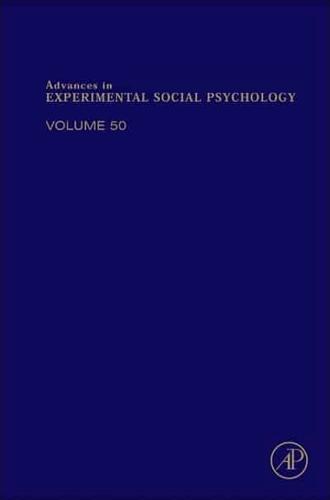 Advances in Experimental Social Psychology. Volume 50