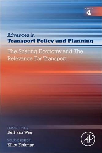 Advances in Transport Policy and Planning