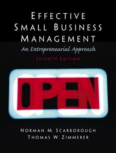 Effective Small Business Management