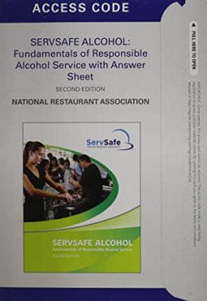 Student Access Code Card for ServSafe Alcohol Online Course for ServSafe Alcohol