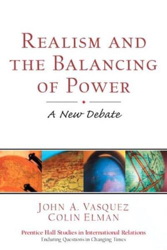 Realism and the Balancing of Power