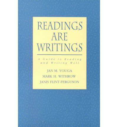 Readings Are Writings