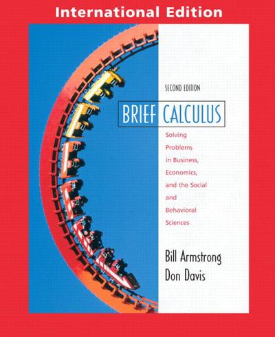 Brief Calculus