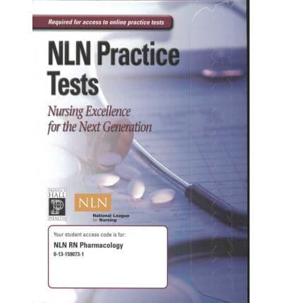 NLN RN Pharmacology Online Test Access Code Card