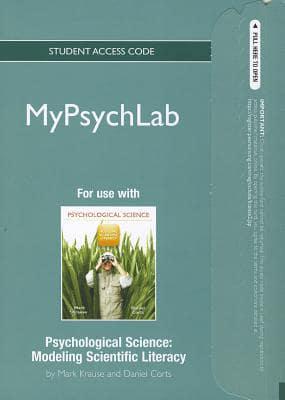 NEW MyLab Psychology Without Pearson eText -- Standalone Access Card -- For Psychological Science