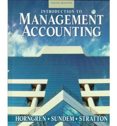 Introduction to Management Accounting