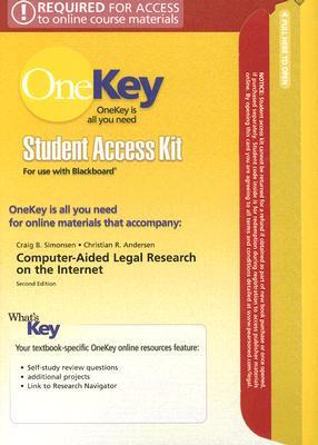 Blackboard, Student Access Card, Computer-Aided Legal Research on the Internet