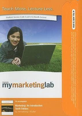 MyLab Marketing -- Access Card -- For Marketing
