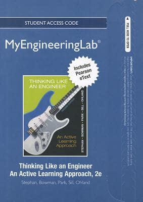 NEW MyLab Engineering With Pearson eText -- Access Card -- For Thinking Like an Engineer