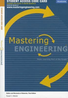 Mastering Engineering -- Access Card -- For Statics and Mechanics of Materials