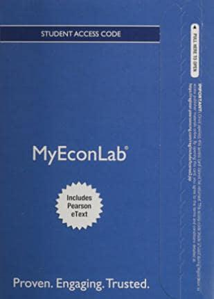 NEW MyEconLab With Pearson eText -- Access Card -- For Macroeconomics