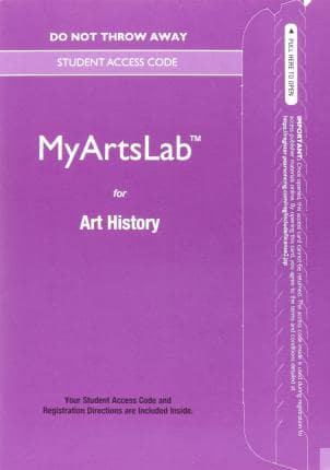 NEW MyLab Arts -- Standalone Access Card -- For Art History