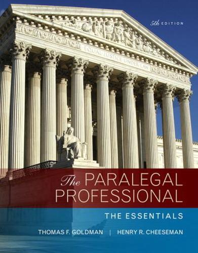 The Paralegal Professional. The Essentials