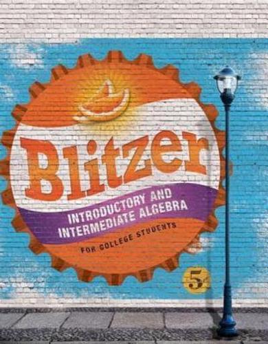 Introductory and Intermediate Algebra for College Students Access Card Package