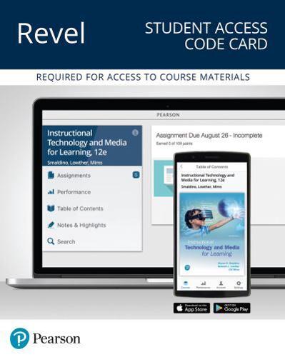 Revel Access Code for Instructional Technology and Media for Learning