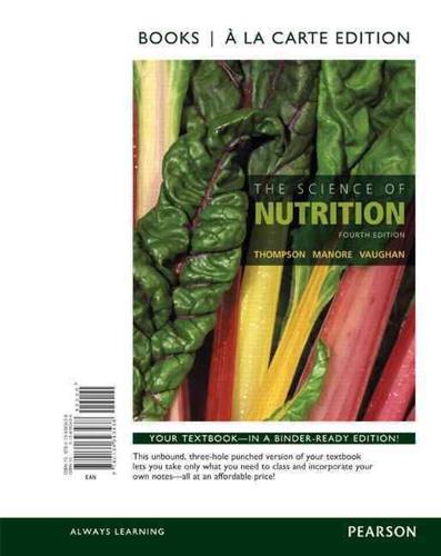 The Science of Nutrition, Books a La Carte Edition