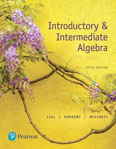 Introductory and Intermediate Algebra