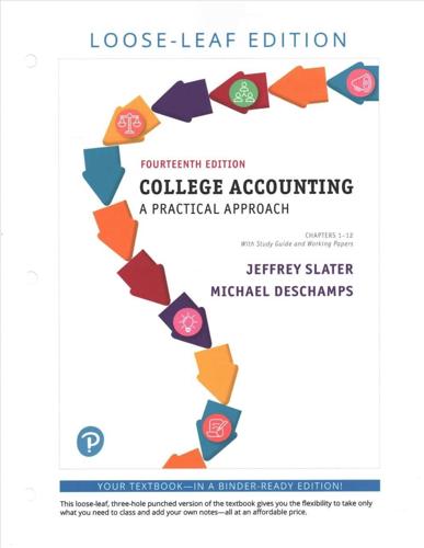College Accounting Chapters 1-12 With Study Guide and Working Papers, Student Value Edition Plus Mylab Accounting With Pearson Etext -- Access Card Package