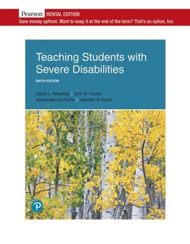 Teaching Students With Severe Disabilities