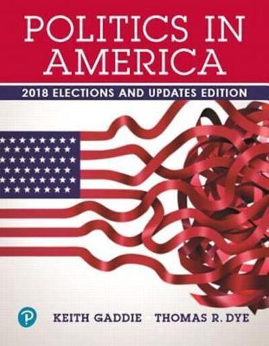 Politics in America. 2018 Midterm Election Update Edition