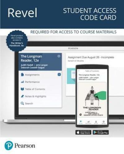 Revel for the Longman Reader Plus the Writer's Handbook -- Access Code Card