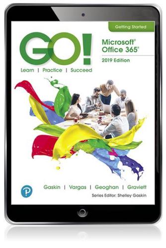 GO! With Microsoft Office 2019 Getting Started eBook