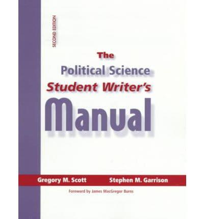 The Political Science Student Writer's Manual