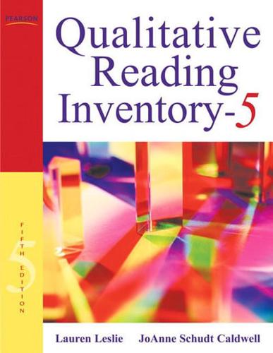 Qualitative Reading Inventory. 5