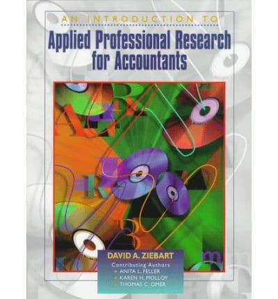 An Introduction to Applied Professional Research for Accountants