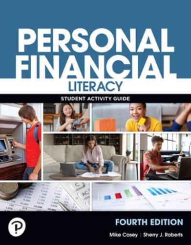 Student Activity Workbook for Personal Financial Literacy