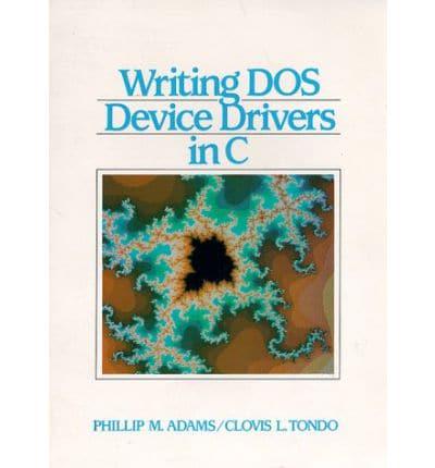Writing DOS Device Drivers in C