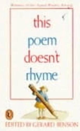 This Poem Doesn't Rhyme