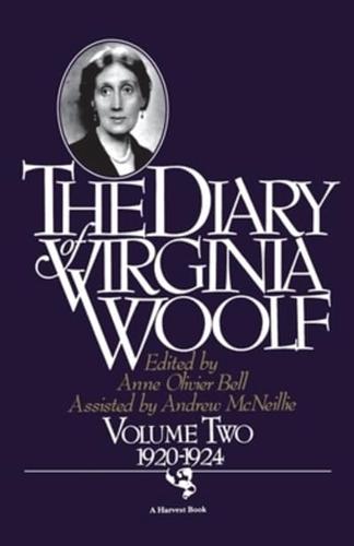 The Diary Of Virginia Woolf, Volume 2