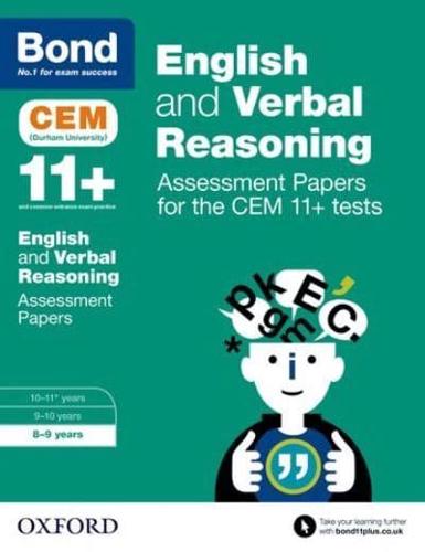 English and Verbal Reasoning. 8-9 Years Assessment Papers