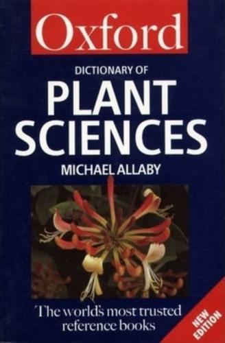 A Dictionary of Plant Sciences