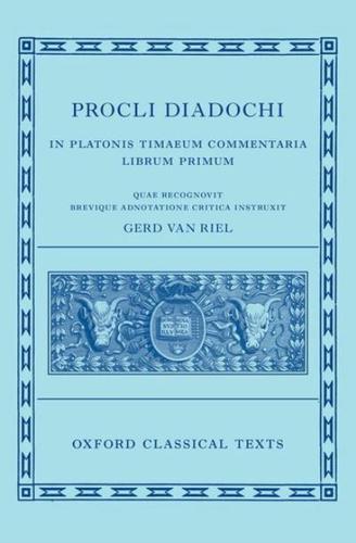 Procli Diadochi Book I