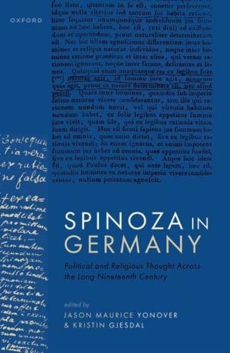 Spinoza in Germany