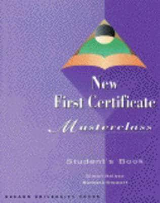 New First Certificate Masterclass. Student's Book