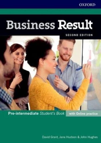 Business Result Pre-Intermediate Student's Book